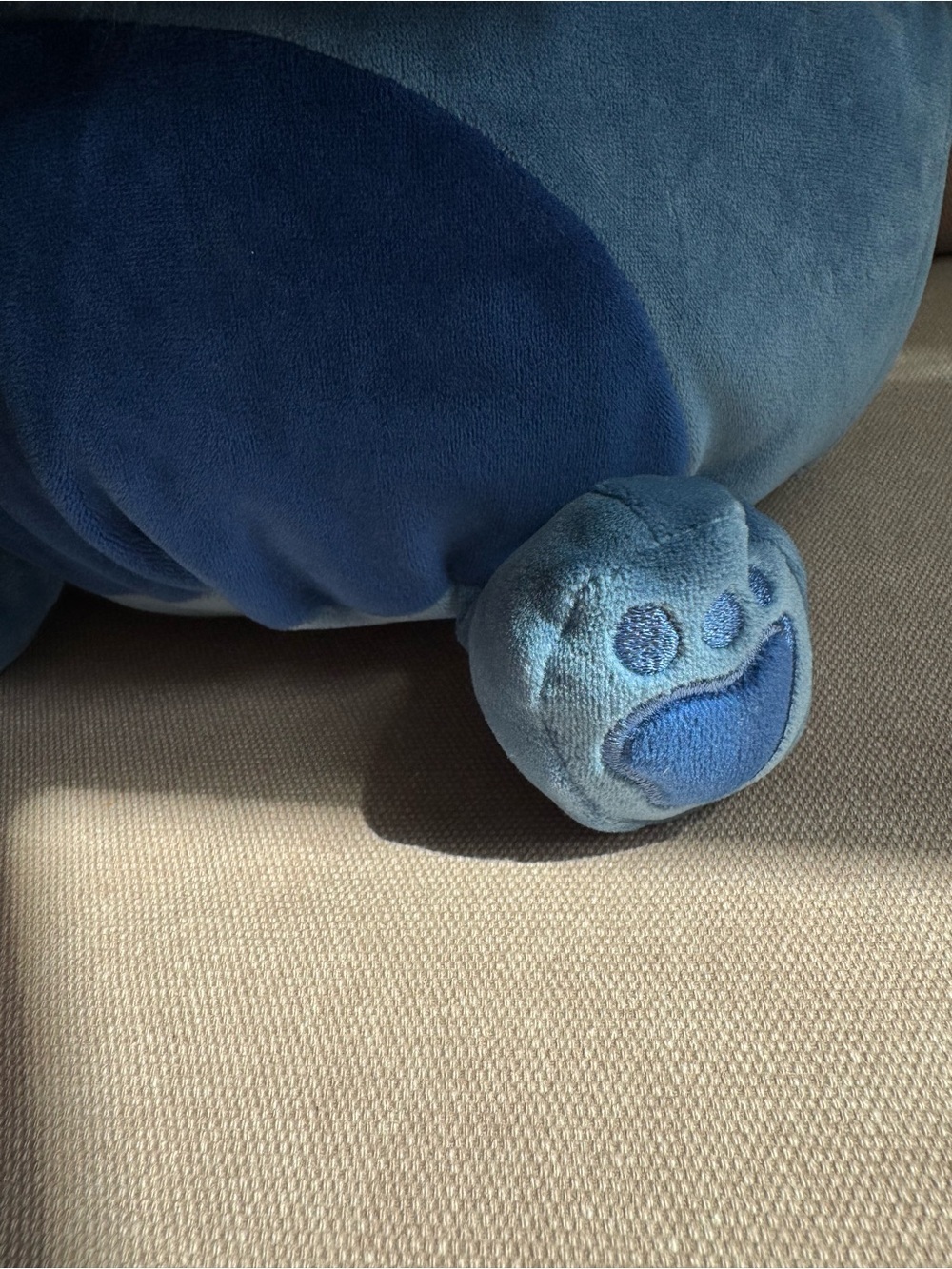 NWT 11" Dani the Navy Blue Bigfoot Squishmallow Yeti Plush Kellytoy Exclusive. - Picture 2 of 8